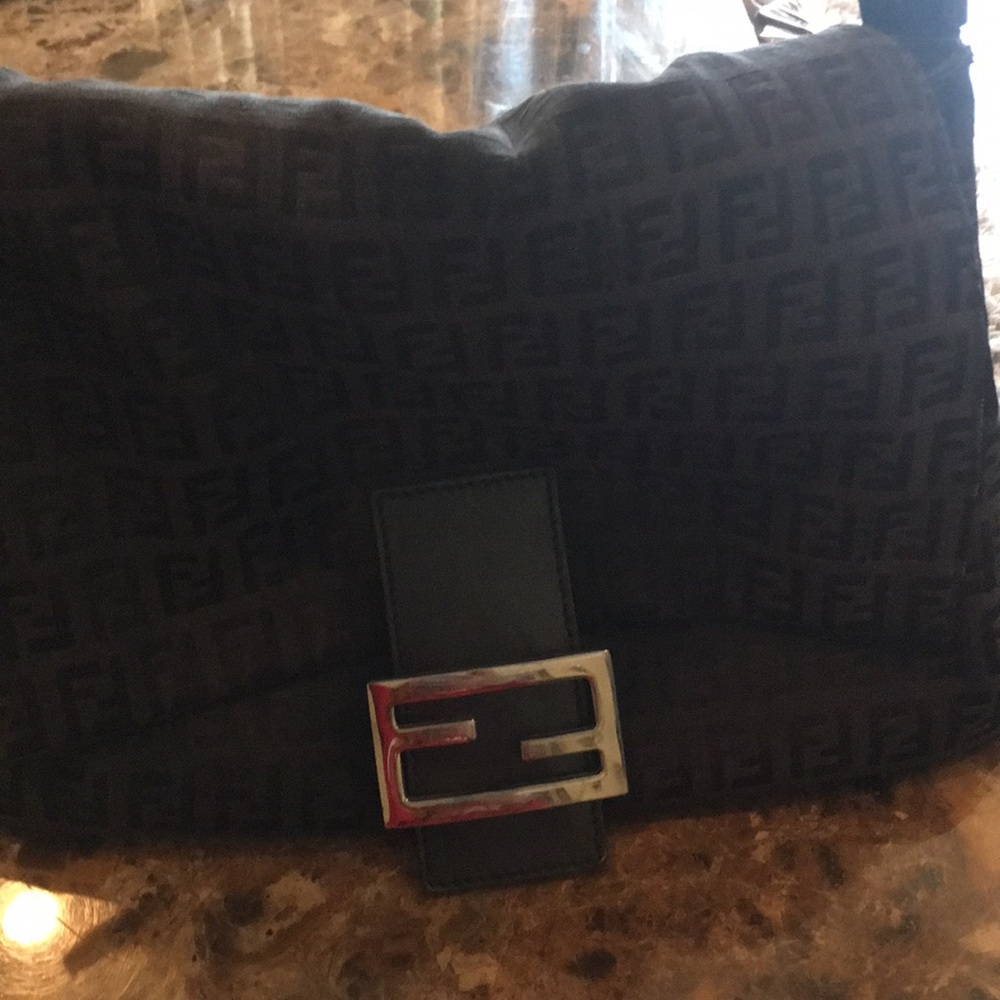Black Fendi bag